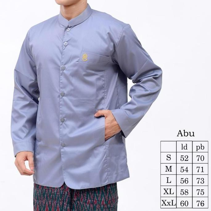 KOKO SEMI JAS BAJU KOKO POLOS MODEL AMMU ADA BORDIL TEROMPAH KATUN TOYOBO TERBARU Muslim Pria Panjan