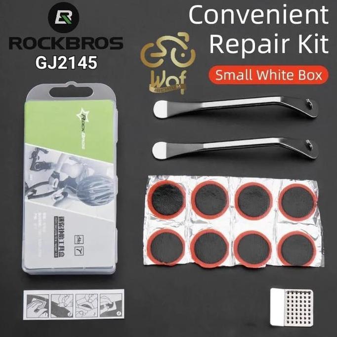 ROCKBROS GJ2145 Tool Set Patch Sepeda Cungkilan Lever Lem Tambal Ban