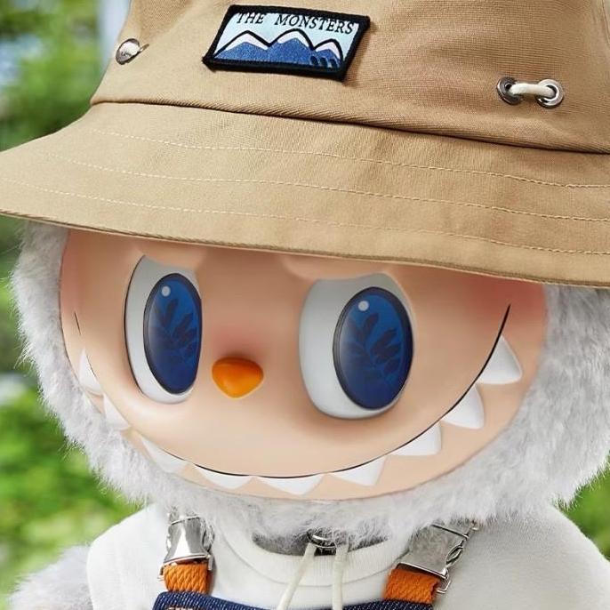 LABUBU FALL IN WILD 40CM LISA BLACKPINK POP MART THE MONSTERS FALL IN WILD SERIES - Vinyl Plush Doll