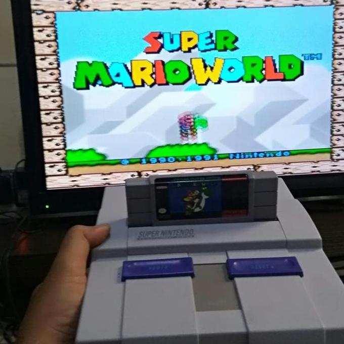 kaset Snes Mario bros