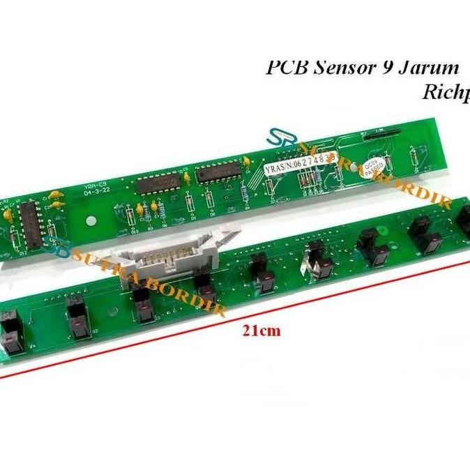 Ready PCB SENSOR RICHPEACE 9 JARUM MESIN BORDIR KOMPUTER RICHPEACE YAMATA pcb sensor richpeace mesin