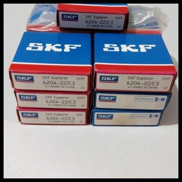 HOT DEAL BALL BEARING 6204 ZZ C3 / 6204 2Z C3 MERK SKF