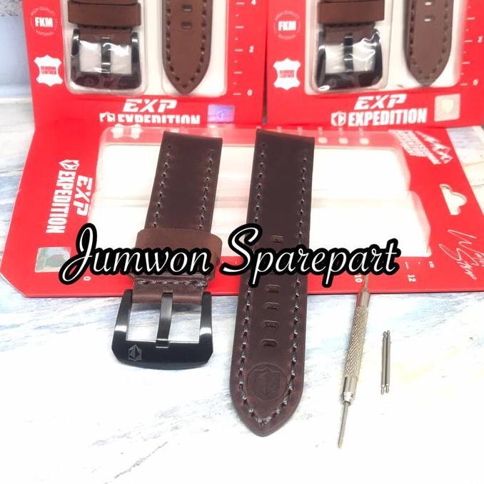 Strap Tali Kulit Jam Tangan Expedition Original Tali Expedition Kulit