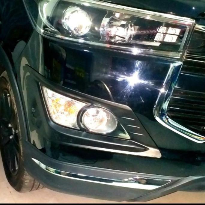 GARNISH RING FOGLAMP COVER RING FOG LAMP INOVA REBORN 2016-2020 HITAM