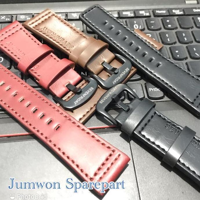 Tali Kulit Jam Tangan SF Strap Tali Kulit Jam Tangan Seven 28mm