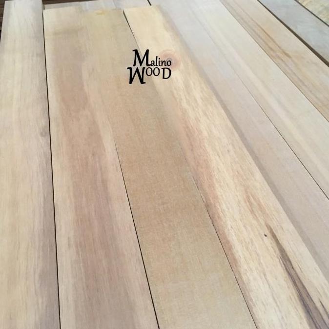 Allthebest Papan kayu ulin polos tebal 3 panjang 200 cm