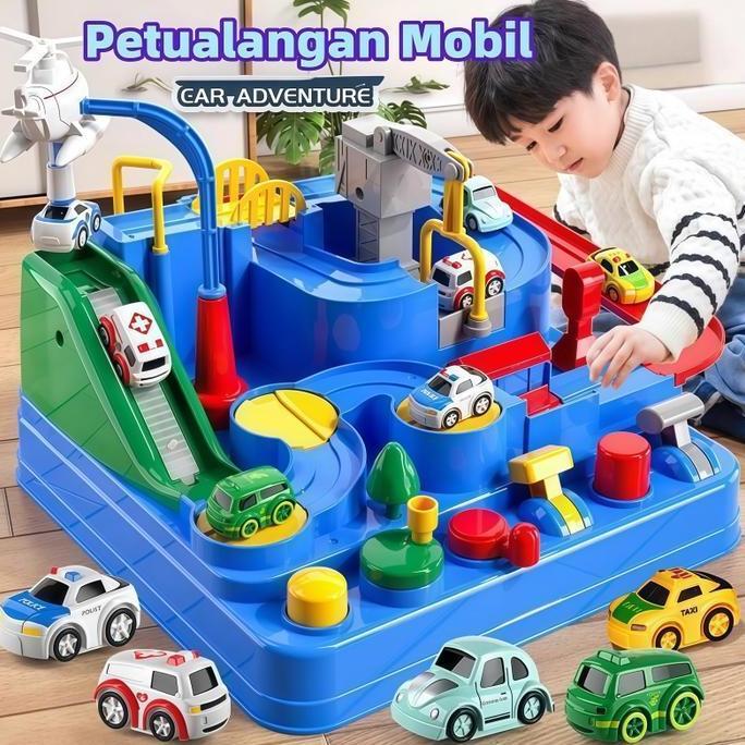 Logpranissa_ - Mainan adventure car/Mainan Anak Car /Adventure Brain Game/Mainan brain game Manipula