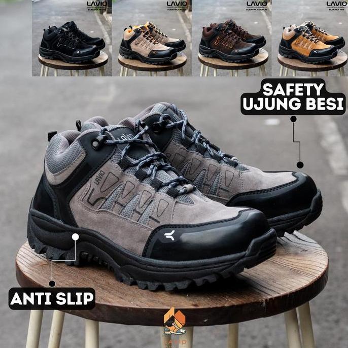 Safety Shoes Pria Hh Quality Lapangan Indoor Kitchen Lavio Elektra