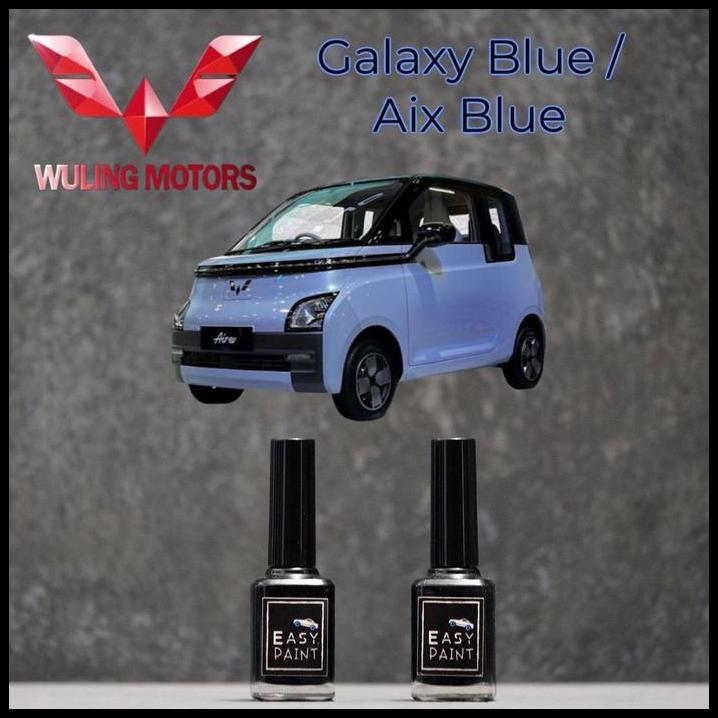 DISKON CAT OLES MOBIL GALAXY BLUE AIX BLUE WULING AIR EV BINGUO BINGO BIRU MUDA METALIC METALIK MUTI