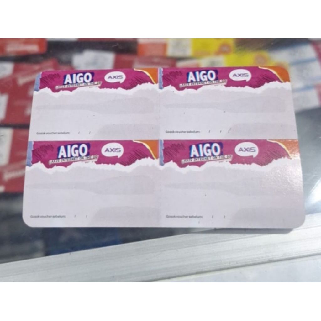 voucher aigo kosong
