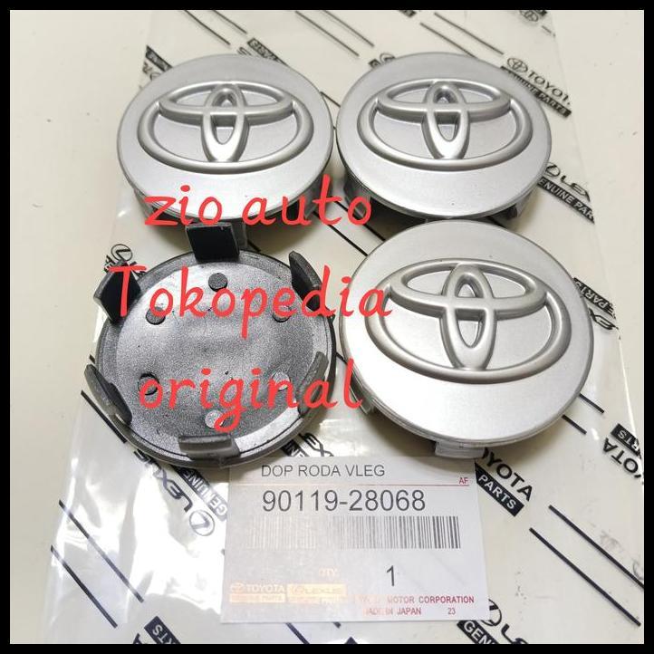 TERMURAH DOP VELG ATAU TUTUP AS RODA 4PCS TOYOTA HARRIER ORIGINAL 