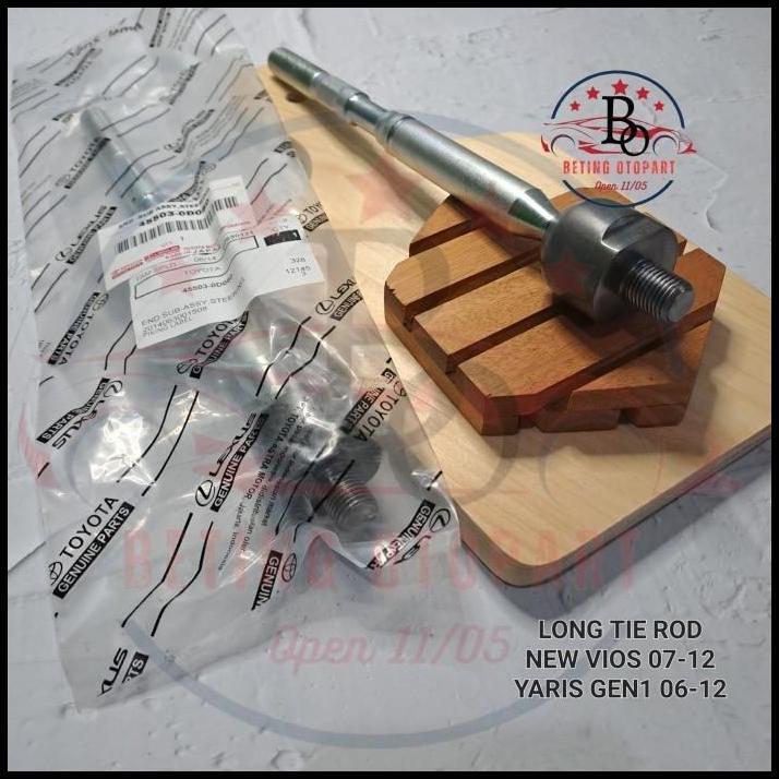 TERBARU RACK END LONG TIE ROD TOYOTA NEW VIOS YARIS 2006-2012 ORIGINAL BARU 