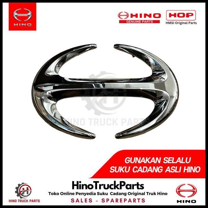 TERMURAH EMBLEM HINO DUTRO EURO 4 LOGO HINO DUTRO EURO 4 ASLI 
