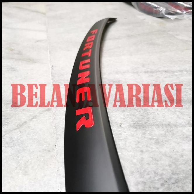 TERBARU LIS KAP MESIN FORTUNER 2016- HITAM 