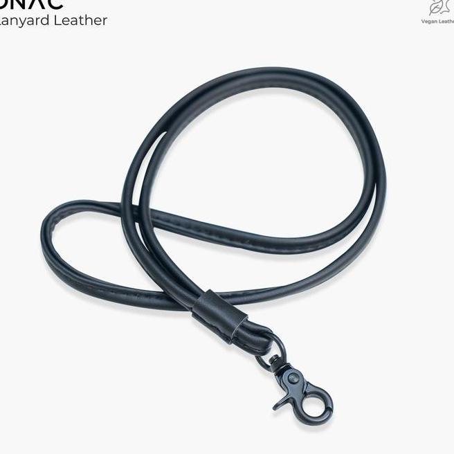 Dnac Lanyard Id Card Leather Tali Id Card Kulit