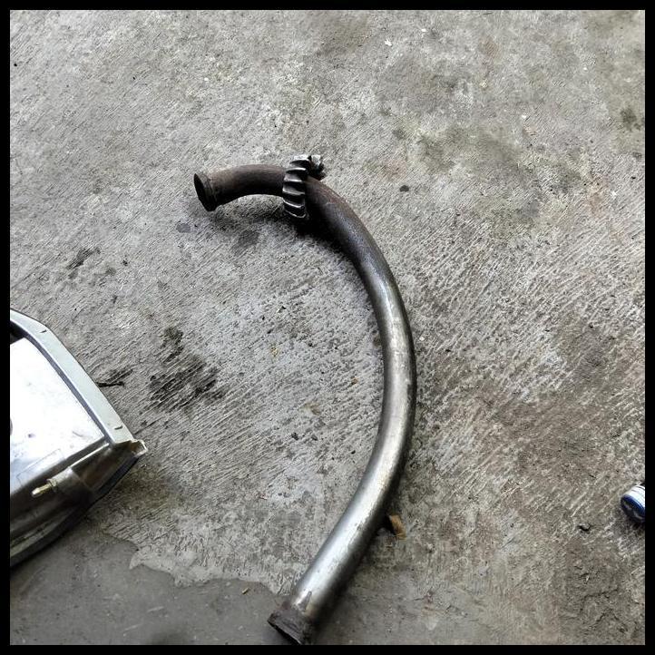 TERMURAH LEHER  KNALPOT HONDA CB100 ORIGINAL POTONGAN 