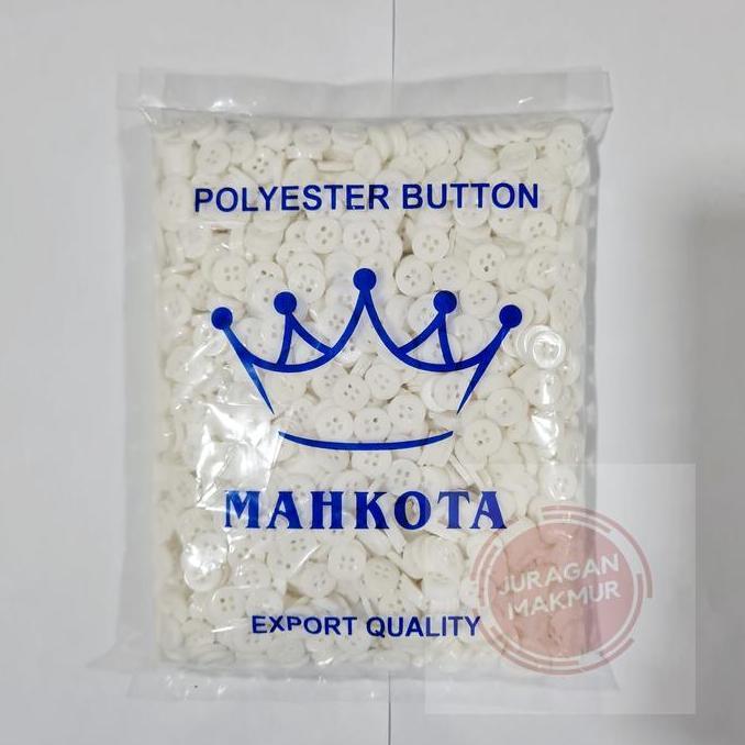 Kapanpun- Kancing Kemeja Lubang 2 Dan Lubang 4 Mahkota Ukuran 18L (11.5Mm) Isi 10 Gross- Kancing Baj