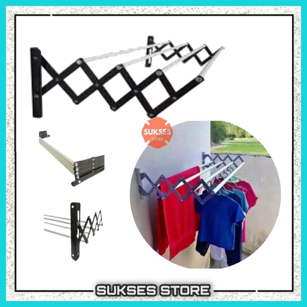 JEMURAN DINDING LIPAT MINIMALIS / JEMURAN LIPAT / JEMURAN DINDING