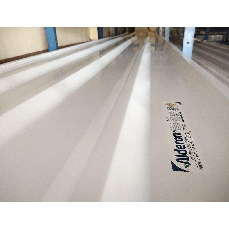 (kode: AD860) ATAP UPVC ALDERON TWINWALL ORIGINAL