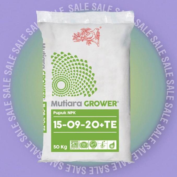 Pupuk NPK Mutiara Grower Kemasan 50 kg TEG