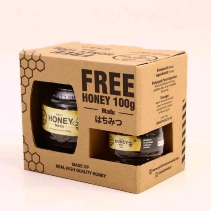 Fiksdone- Quick Fresh Honey Bundling 500Gr+100Gr Raw