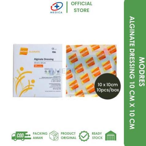 Medclean- Calsium Alginate Dressing Modress 10X10 (Harga 1 Pcs)