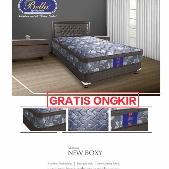 FYP SPRINGBED FULL SET BOXY BELLA 120 X 200 *