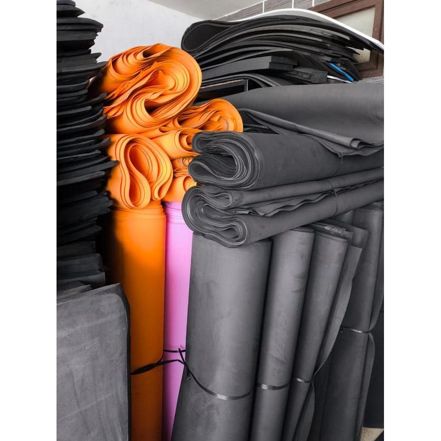 Freedy- Spon 2 Mm Karet Ati Eva Sponge Lembaran Hitam Tebal 2 Mm