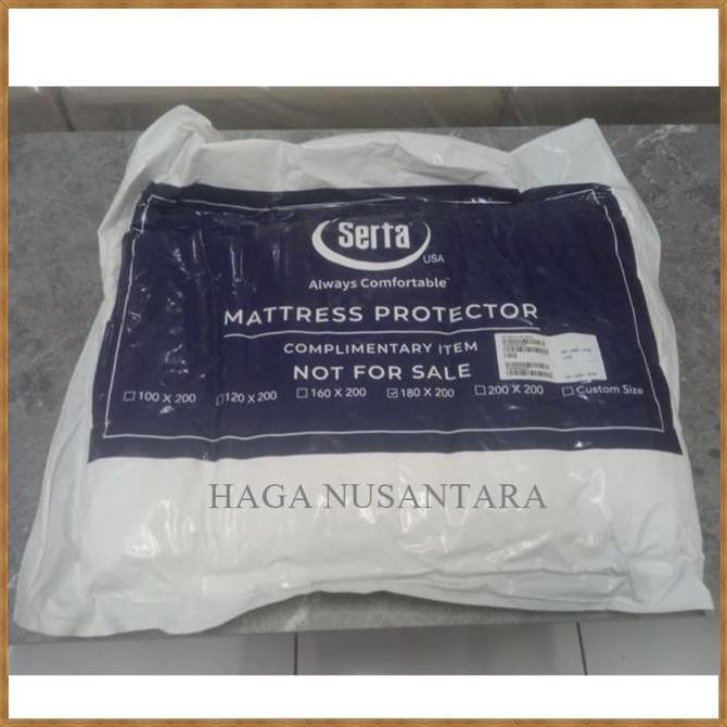TERMURAH - SERTA Mattress Protector 160 |Mattress Matras Cover SERTA 160x200