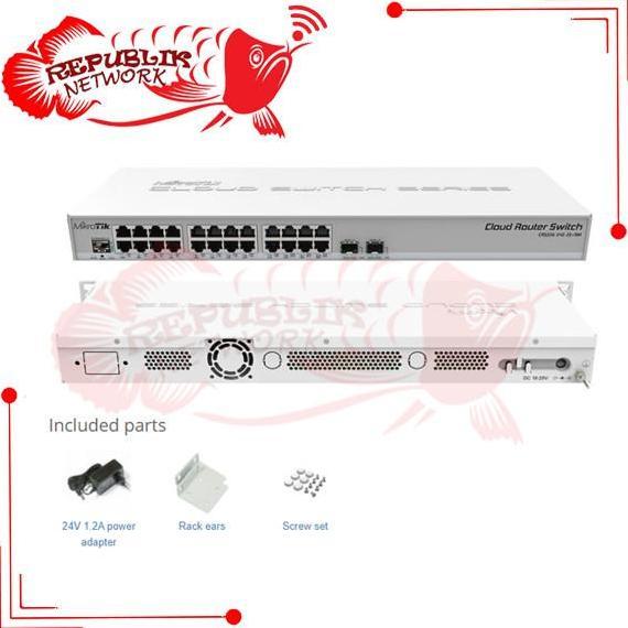 MikroTik CRS 326 24G 2S+ RM CRS326-24G-2S+RM