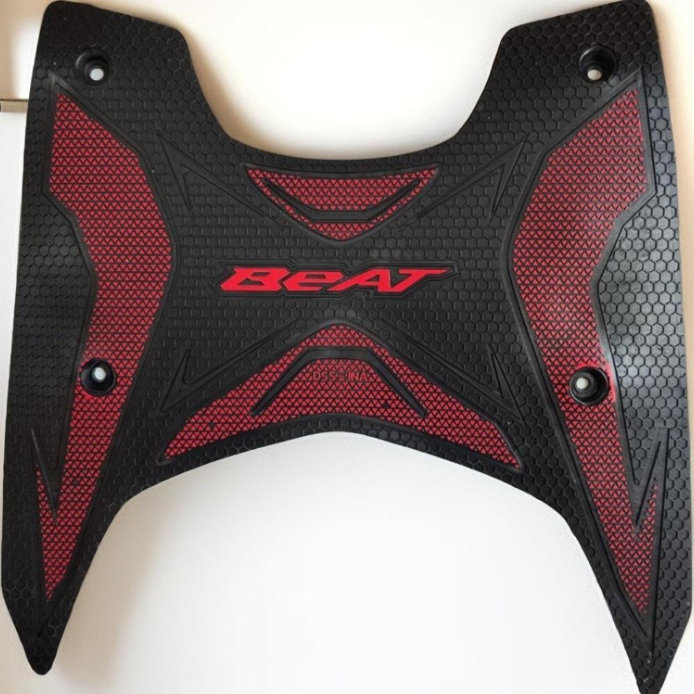 FLASH SALE [FS] BEAT || KARPET KARET STEPFLOOR ALAS KAKI PIJAKAN MOTOR BEAT 2020 - 2021 STREET DELUX