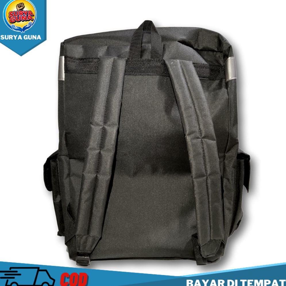 EXCLUSIVE TAS KURIR MOTOR GENDONG BAHAN DINIER POLYESTER TAS KURIR MOTOR ANTI AIR MUAT BEBAN100 LTR 