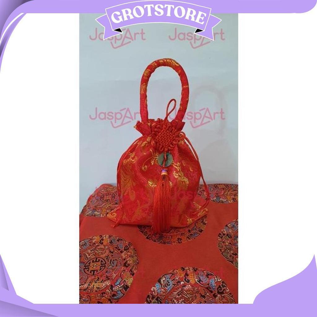 Tas Kain Fuk Tas Merah Imlek Tas Serbaguna Tas Hampers Tas Giok Teratas