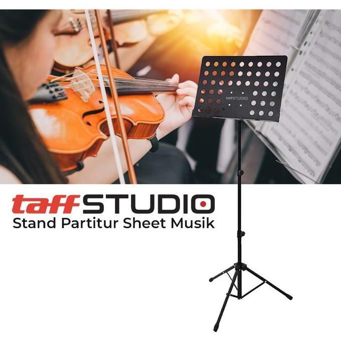 LAVANASHOPID Stand Partitur alas lembaran pidato | musik | acara | set studio