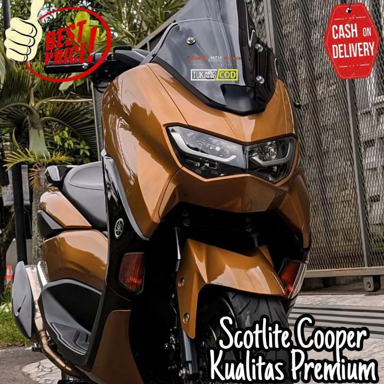 Super Deal Sticker Scotlite Warna Cooper Glossy Scotlite Motor Coklat Skotlet Motor Cooper