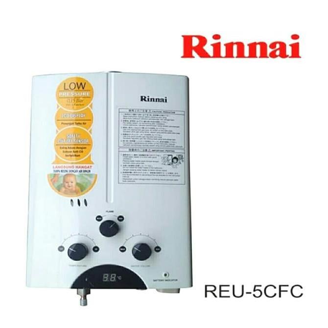 Pemanas Air Gas LPG Rinnai REU -5CFC Water Heater Rinnai Gas