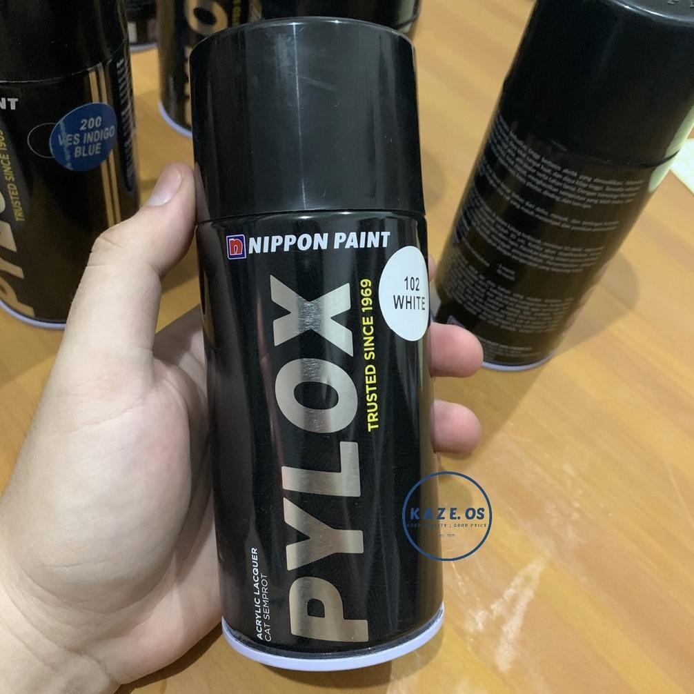 ASLI 100% PYLOX NIPPON PAINT 300 CC SEMUA WARNA - PILOX CAT SEMPROT PILOK PYLOK WHITE BLACK RED YELL