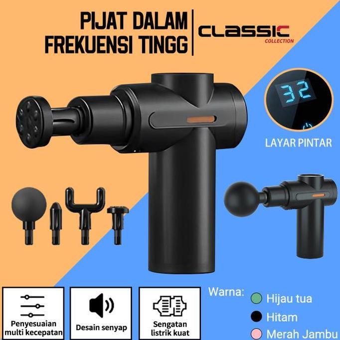 PILOPY Pijat listrik 4 in 1/Pijat Getar Terapi Otot/Pembentuk Otot Electric Punggung