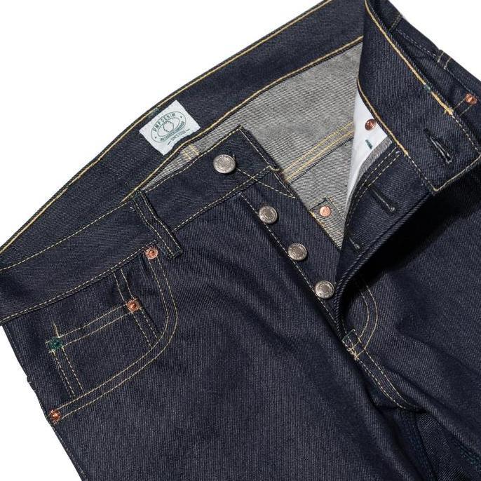 Pot Meets Pop Denim - Pmp Denim Thaistick Dark Blue - Jeans Best Quality