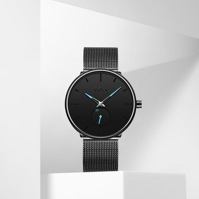 BIDEN jam tangan pria wanita fashion sport waterproof bisnis Jam Tangan Cowok