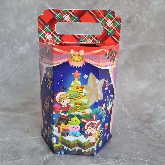 %$%$%$%$] xmas box 3 toples gloria kotak hampers toples natal christmas cookies