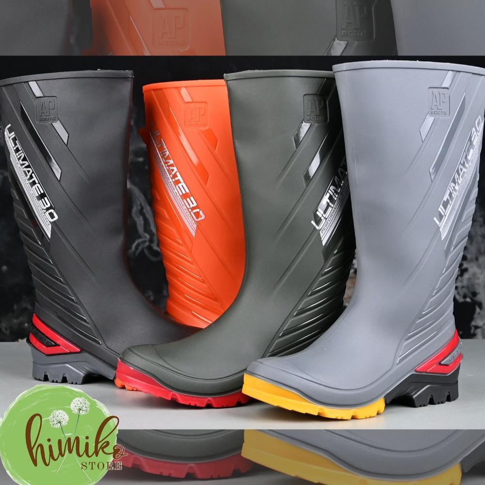 SEPATU BOOTS KARET PANJANG AP BOOTS Ultimate 2015 Original