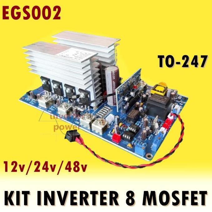BEBAS ONGKIR - Egs002 Low frequensi kit inverter 1.000watt 1000w