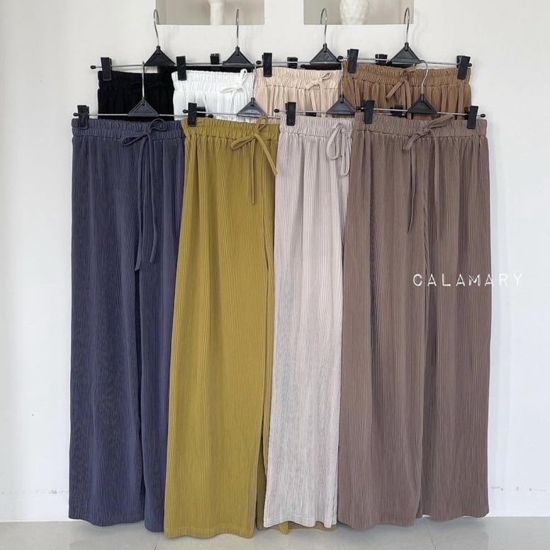 PALING MURAH CELANA KULOT PLISKET TALI TERBARU // CELANA KULOT PLISKET TALI LIDI // CELANA KULOT PLI
