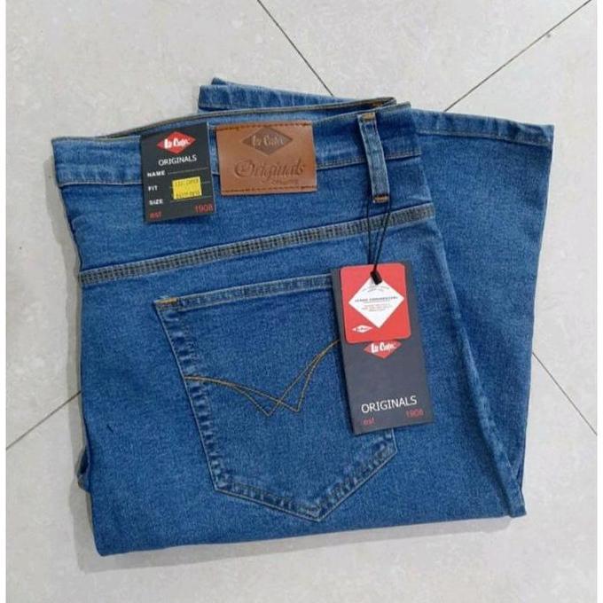 Celana Pendek Jeans Jumbo Pria Bahan Karet