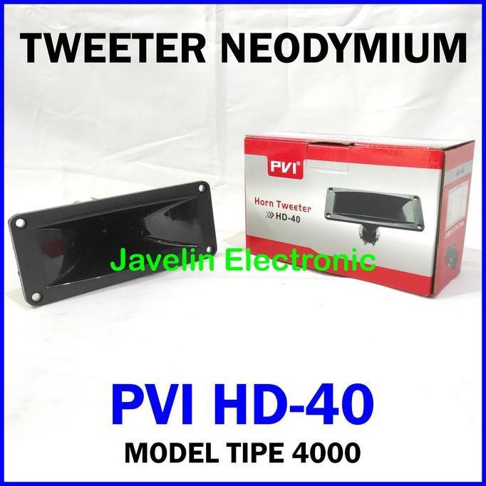 Tweeter Magnet Pvi Hd 40 / Tweeter Neodymium Pvi Hd40 Model Ax 4000 Premium