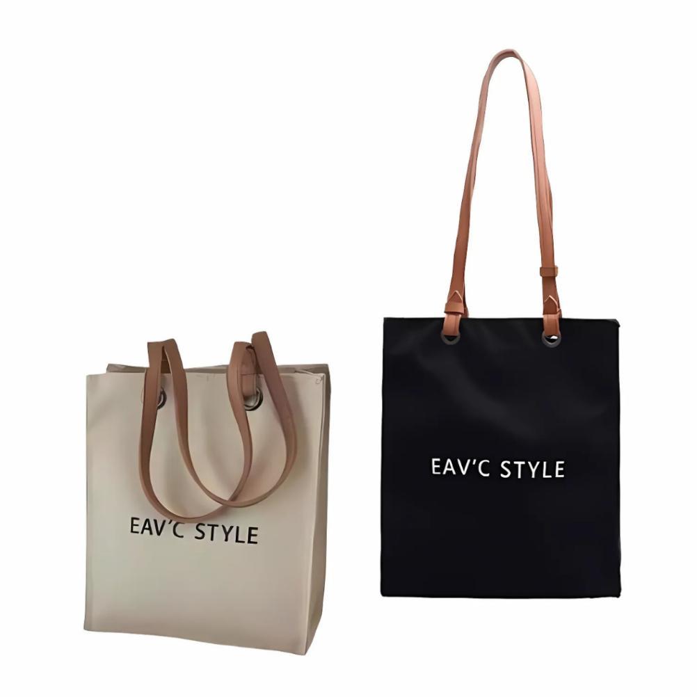 sale dem_sare - TAS WANITA REMAJA TOTEBAG KANVAS KEKINIAN TOTE BAG VINTAGE RESLETING CASUAL GAYA TER