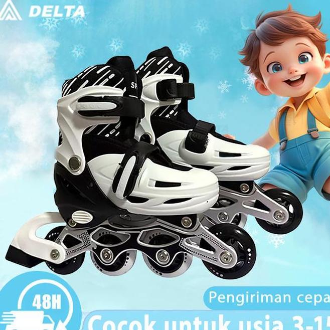 Sepatu Roda 4 Roda Anak Perempuan Cocok Anak Perempuan