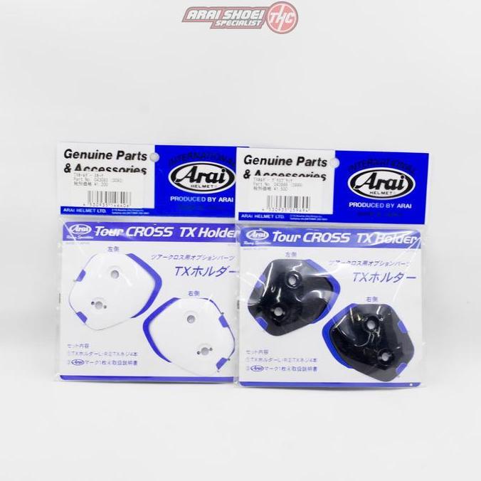 TERMURAH - TX HOLDER ARAI TOURCROSS ORIGINAL PREMIUM FOR ARAI HELMET PART