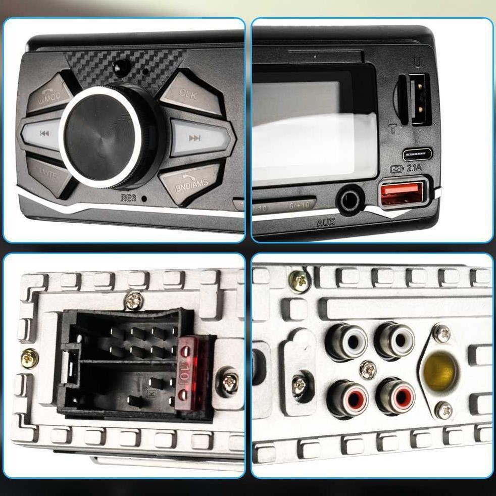 Occkic Tape Mobil Avanza Audio Bluetooth Full Bass Mp3 Player Double Din Usb Hands Free Iso 60W